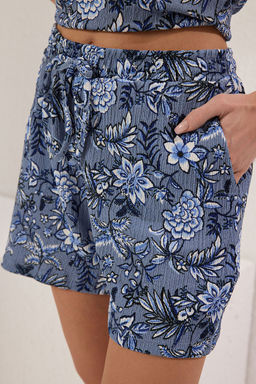 Haki Ask?l? Crop Ust Relaxed Volanl? Alt Orme Alt-Ust Tak?m TWOSS25AU00046 - Trendyolmilla фото 8