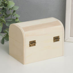 Шкатулка для росписи дерево «Сундучки», 2 шт., для творчества, декора