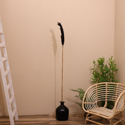 Сухоцвет «Пати», 180 см, чёрный