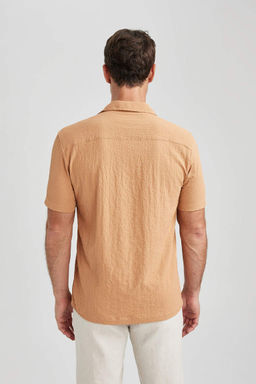 Рубашка с короткими рукавами Modern Fit - Defacto фото 6