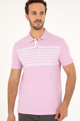 U. S. Polo Assn / Мужская розовая футболка - U.s. polo assn фото 3