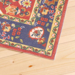 Коврик - лежак для бани и сауны с принтом «Ретро 2», 150×50 см