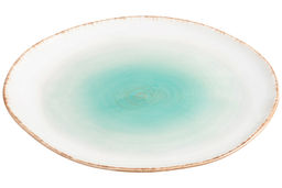 Тарелка обеденная 26,5*26,5*2,5 см Кантри бирюзовая - Elan gallery фото 5