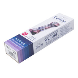 Нитки для вышивания Gamma мулине JT металлик 100% полиэстер 12 x 11 м