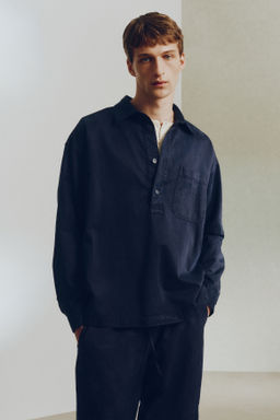Camisa popover Loose Fit - H&m фото 2