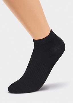 (CLE) S200 носки жен. короткие черный