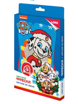 Цена за 2 шт. Фреска новогодняя Праздничный Маршалл, Щенячий патруль