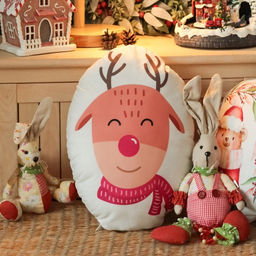 Подушка новогодняя декоративная Этель Christmas deer 28*37 см