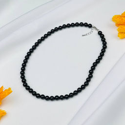 Колье из черного Агата 46 см +