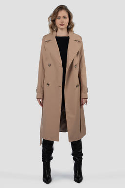 03-3425 Плащ женский (пояс) - El podio фото 5