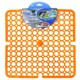 Коврик в раковину 28х28см Решетка ПВХ, цвета микс (Китай) - Домашняя мода фото 2