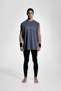 Camiseta de deporte sin mangas Loose Fit
