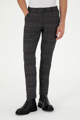 Мужские брюки из плотной ткани антрацитового цвета Неожиданная скидка в корзине - U.s. polo assn фото 2