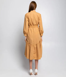 Платье #КТ63015, карамель - Dommod фото 4