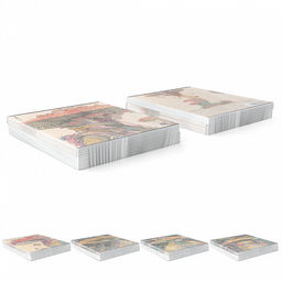 Цена за 5 шт. Тетрадь общая ученическая ErichKrause Forest Fashion, 48 листов, клетка, твин-лак_MIX-PACK  фото 9