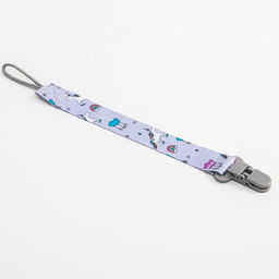 Держатель для соски - пустышки Крошка Я «Единороги», на ленте