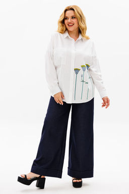 Блуза Michel Chic 784 белый фото 5