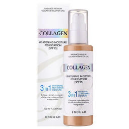 Foundation Sample kit Moisture №13 Light Beige Collagen 3X SPF 15 - Крем тональный увлажняющий с колагеном № 13 светло бежевый, 1 мл