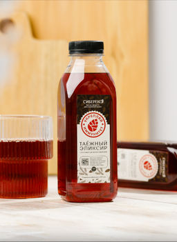 Таёжный эликсир 0,5л -  экстракт натуральный пихты сибирской