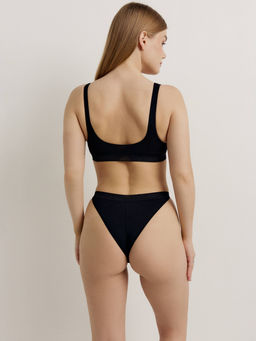 CONTE PRINT DOTS LTA 2542 Трусы женские black - Conte elegant фото 2