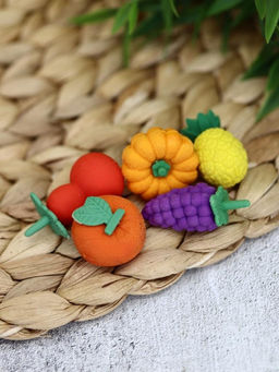 Ластики "Vegetables", lemon, 5 шт. в наборе