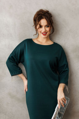 Платье Anastasia 1308 изумруд фото 8