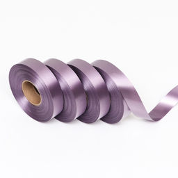 Цена за 4 шт. Лента для декора и подарков, бледно-пурпурный, 2 см х 45 м - Simaland фото 2