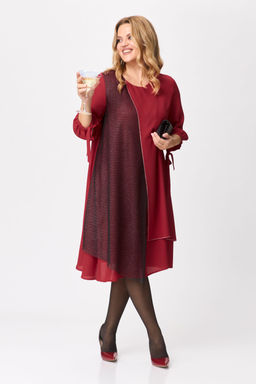 Платье Michel Chic 2149 красный  фото 2