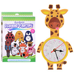 Набор творческая мастерская Часы "Жирафик" 20*22 см.