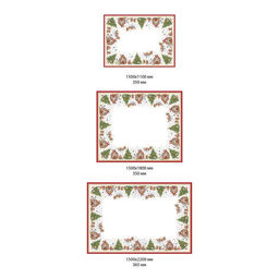 Скатерть новогодняя Этель Новогодняя сказка 150х220см +/-3см с ГМВО, хл100%  фото 6