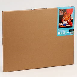 Картина по номерам на холсте с подрамником «Кот за завтраком», 40×50 см