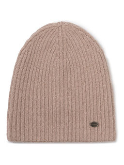 Шапка жен. пух енот+шерсть+виск LB-N88069 dirty pink