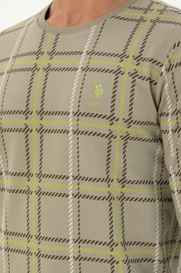 Мужской свитшот светло-хаки Неожиданная скидка в корзине - U.s. polo assn фото 7