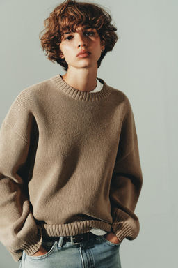 OVERSIZED KNIT SWEATER - Zara фото 4