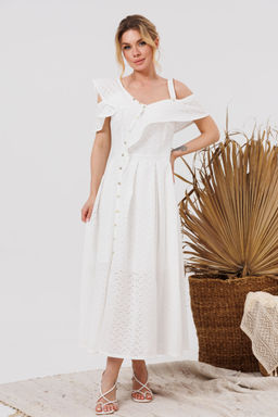 Платье AMORI 9854 молоко