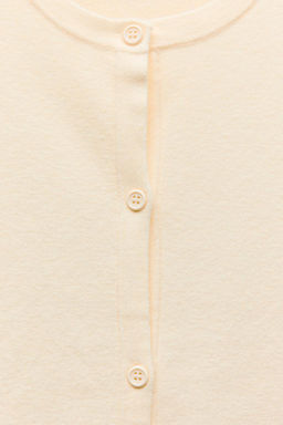 PLAIN KNIT CARDIGAN - Zara фото 5