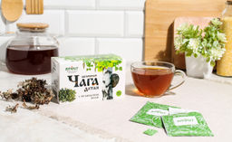 Чайный напиток целебная ЧАГА Алтая с ИСЛАНДСКИМ МХОМ Алфит 7805