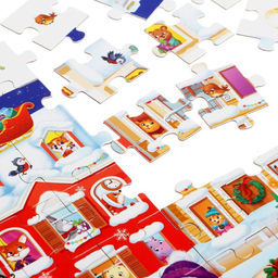 Пазл Найди и покажи. Новый год пришёл, 88 деталей - Puzzle time фото 3