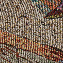 Покрывало 1,5 спальное "Гапсельга" 150х200см, 2-х сторонее, гобелен 285г/м2 (набивной смесовый, хлопок 50%), упаковка "эконом" пакет 50х50см, "Домашняя мода" (Россия)