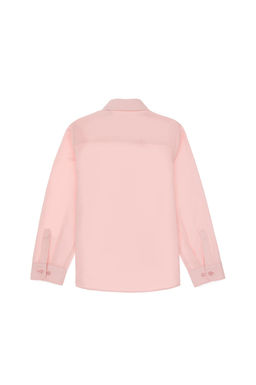 K_z _ocuk A__k Pembe Uzun Kollu Basic G_mlek Sepette S_rpriz _ndirim - U.s. polo assn фото 3