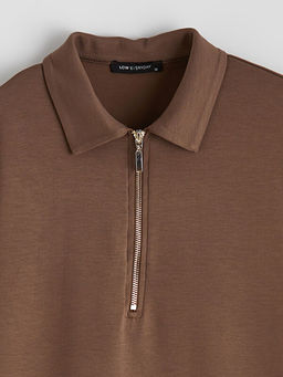 Polo Yaka Soft Touch Elbise