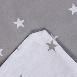 Постельное бельё Этель 1, 5 сп Звёздочки, 143х215 см, 150х214 см, 50х70 см -1 шт, 100% хлопок  фото 4