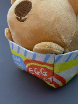 Мягкая игрушка "Capybara take away", brown, 14 см