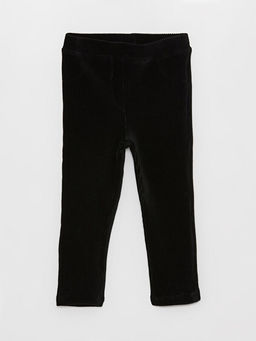 Beli Lastikli Basic K?z Bebek Kadife E?ofman Alt