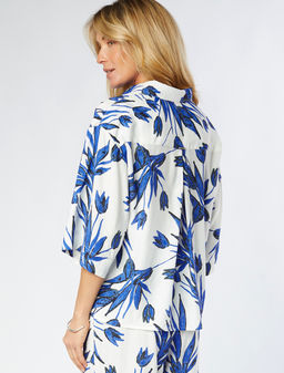 VILATTE / Блузка из вискозы с лиоцеллом фото 3