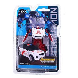 Робот "Полицейский" трансформирующийся, на листе