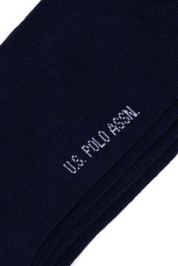 Мужские темно -синие носки неожиданные скидки в корзине - U.s. polo assn фото 3