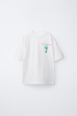 CAMISETA ESTAMPADO / Blanco