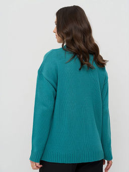 Кардиган женский 5252-1798. 4300999 аквамарин