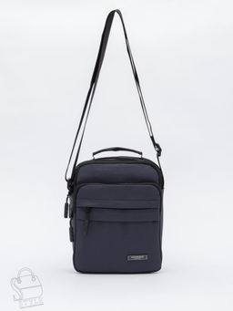 Сумка мужская кожаная 18044 blue Aotian в Новосибирске